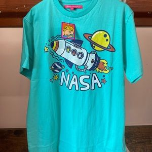 Becky Loves You pop art NASA tee